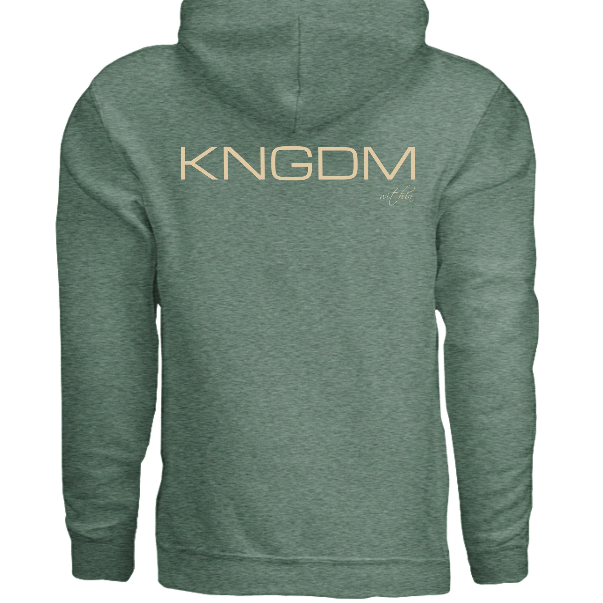 Heather Sport Dark Green - G185 - BACK