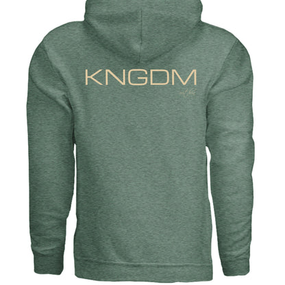 Heather Sport Dark Green - G185 - BACK